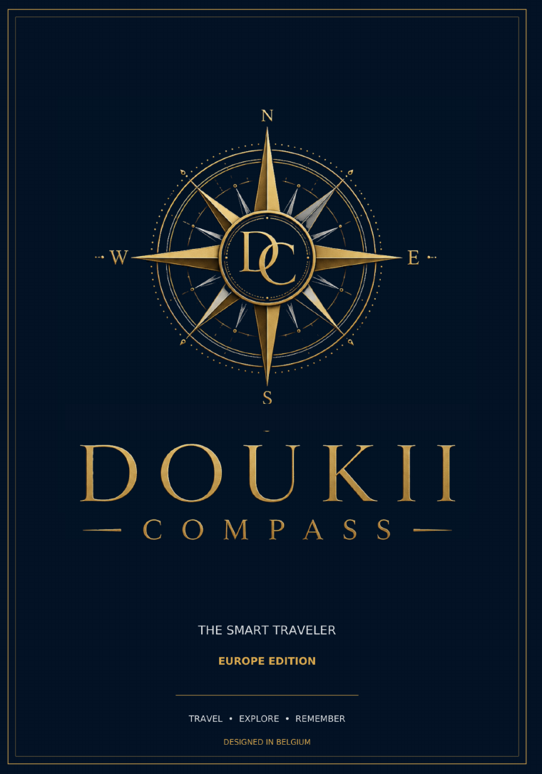 Doukii Compass The Smart Traveler Europe Edition hardcover